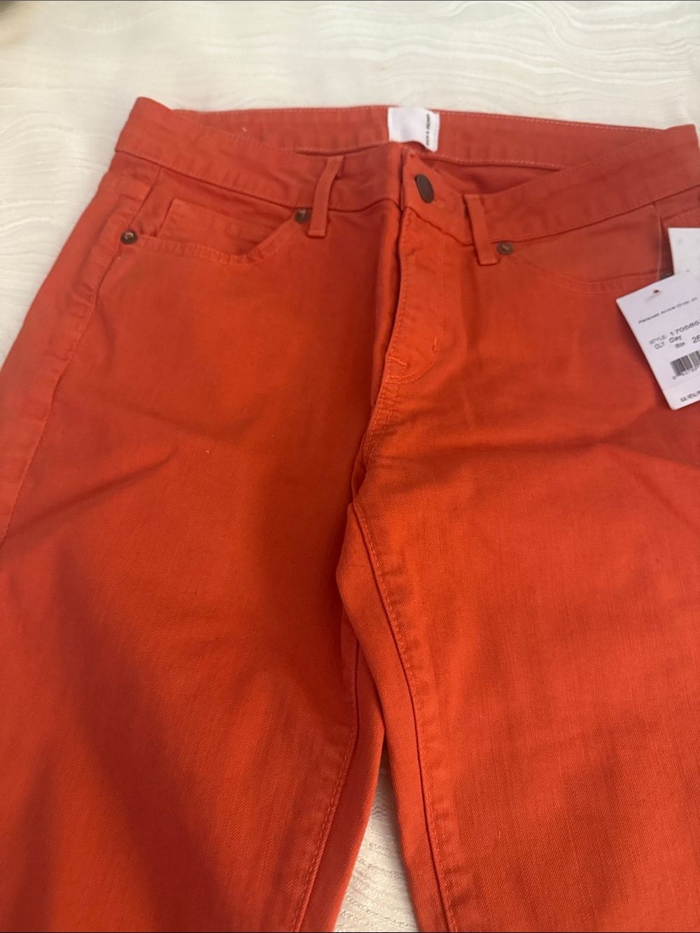 Rich and Skinny Orange Slim Jeans